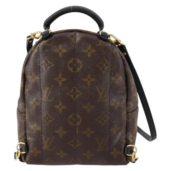 LOUIS VUITTON Monogram Palm Springs MINI Backpack M44873 LV Auth ar13828 main image 4